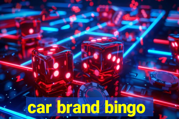 car brand bingo